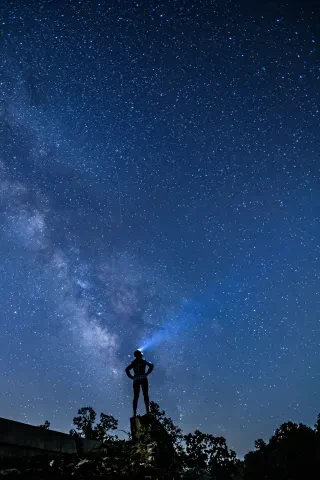 Stargaze at Bare Dark Sky Observatory in Burnsville, NC